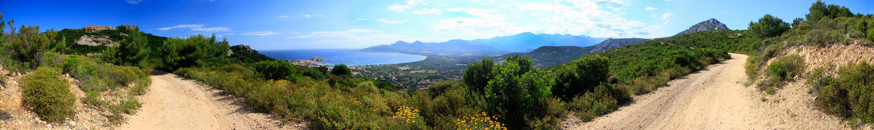 Die Bucht von Calvi (Korsika)
