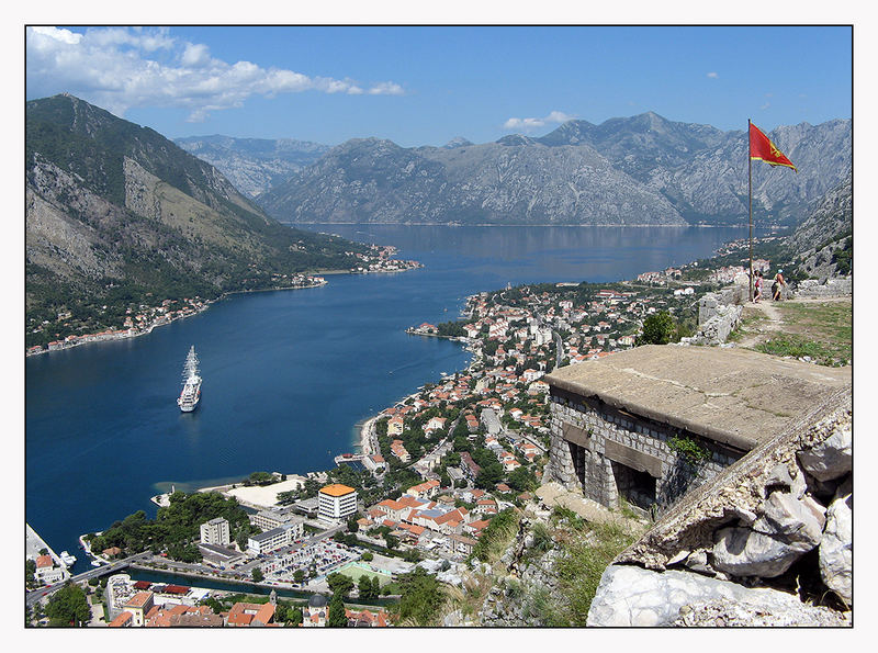 Die Bucht von Kotor