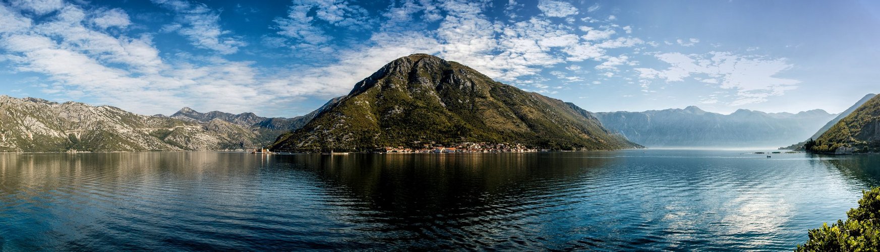 Die Bucht von Kotor.