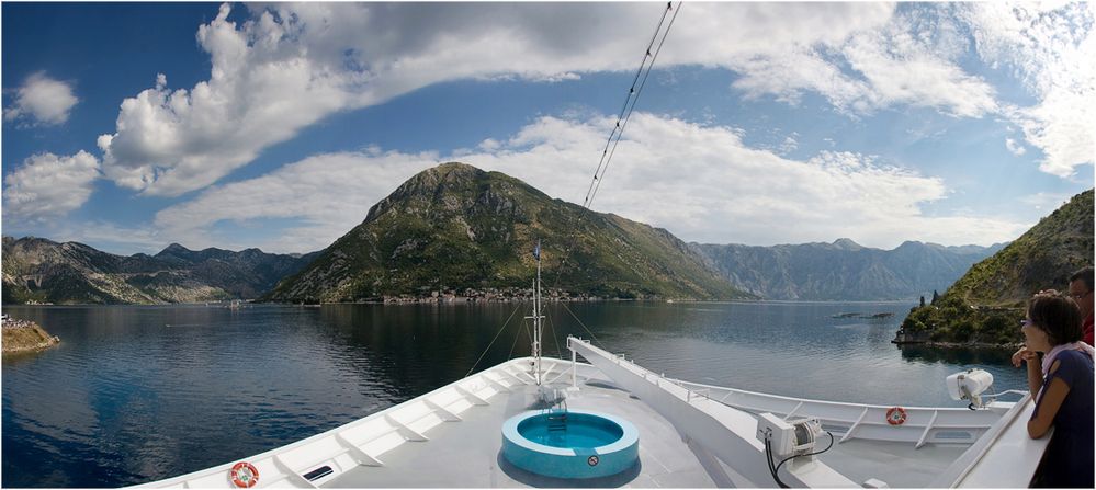 Die Bucht von Kotor, Montenegro