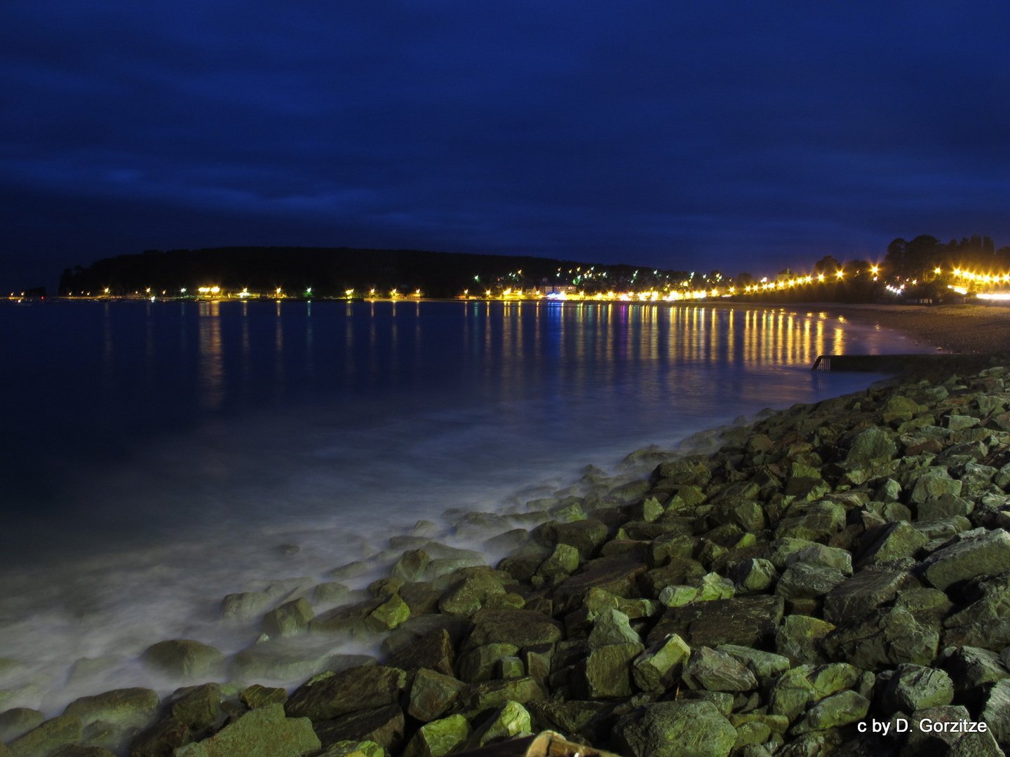 Die Bucht von Morgat bei Flut !