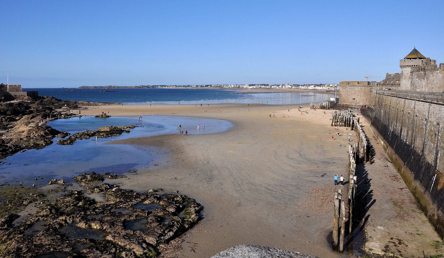 Die Bucht von Saint Malo