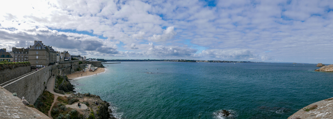 Die Bucht vor Saint Malo