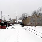 Die Buckower Kleinbahn im Winterschlaf