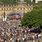 die Bühne vor dem Stuttgarter Neuen Schloss