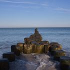 Die Buhne an der Ostsee