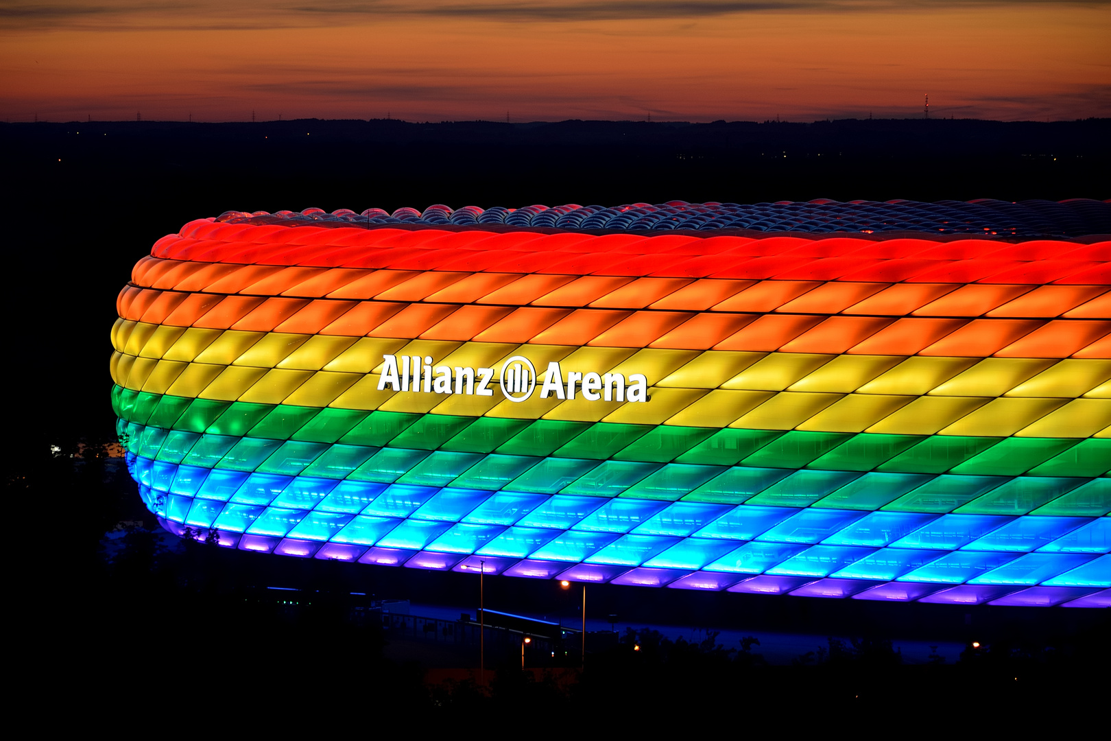 die bunte Arena