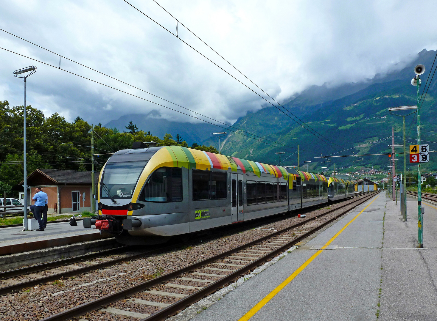 Die bunte Bahn aus Südtirol