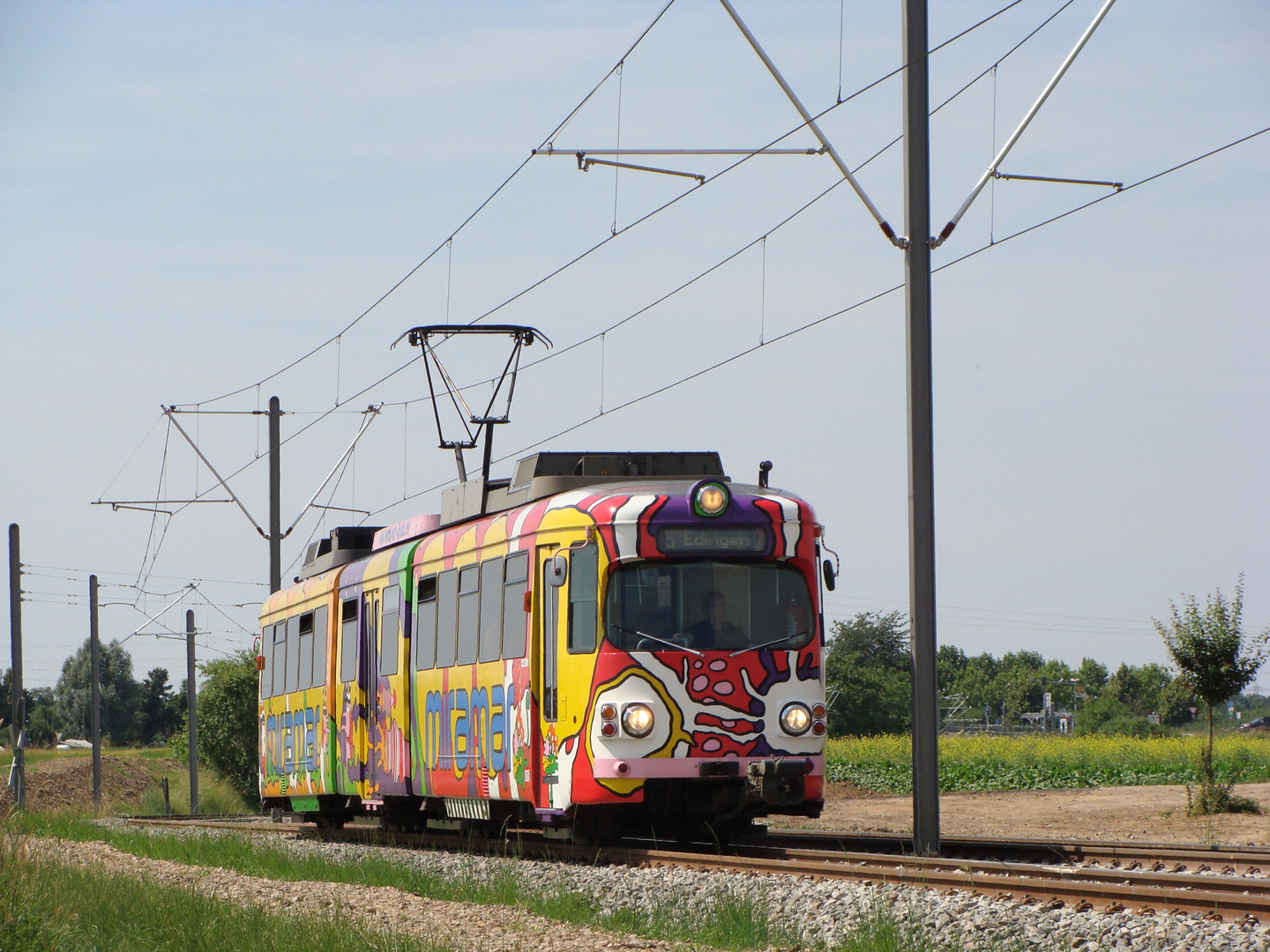 Die bunte Bahn von Karsten Kruse