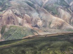 die bunten Berge von Landmannalaugar