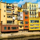 Die bunten Häuser von Girona