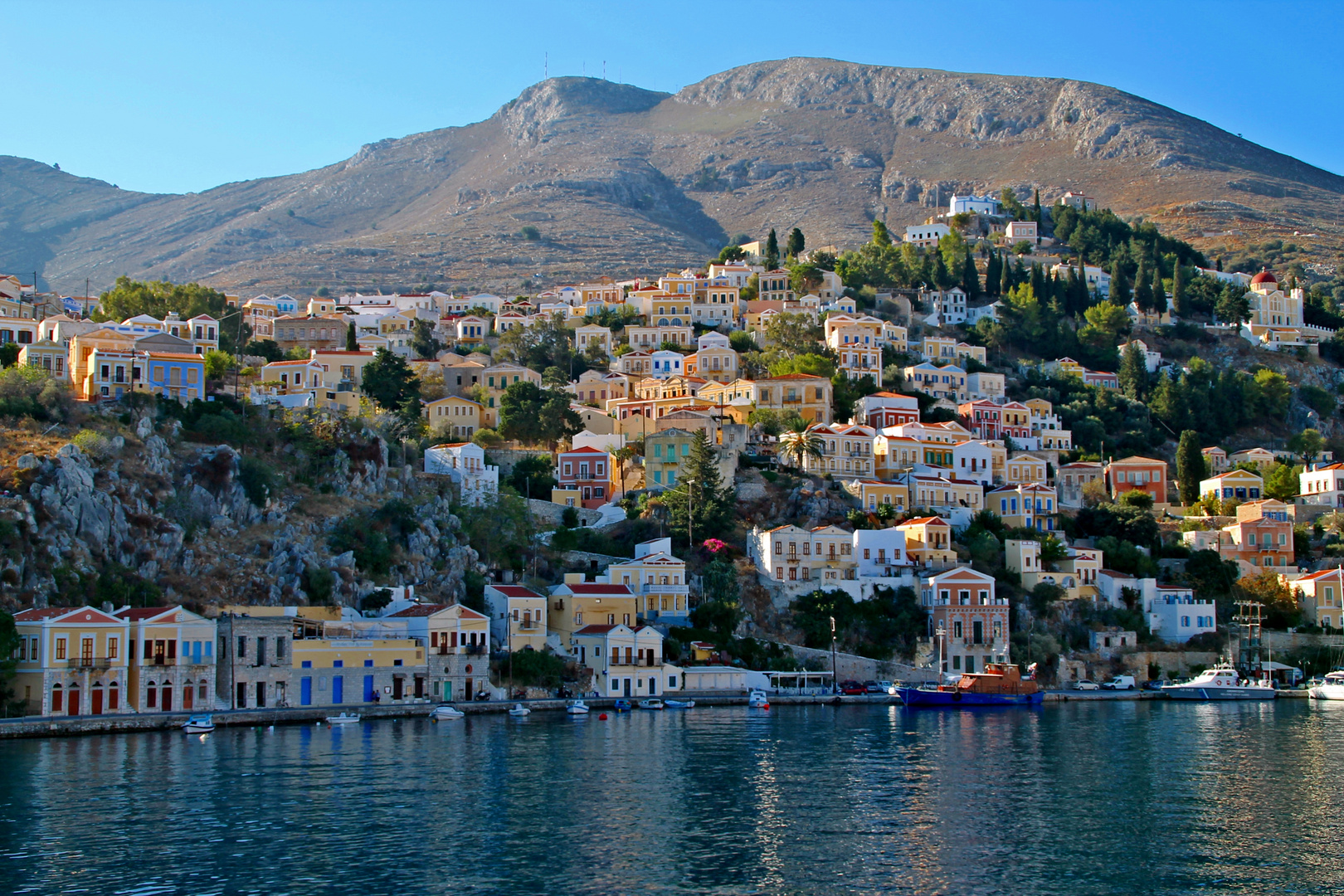 Die bunten Häuser von Symi