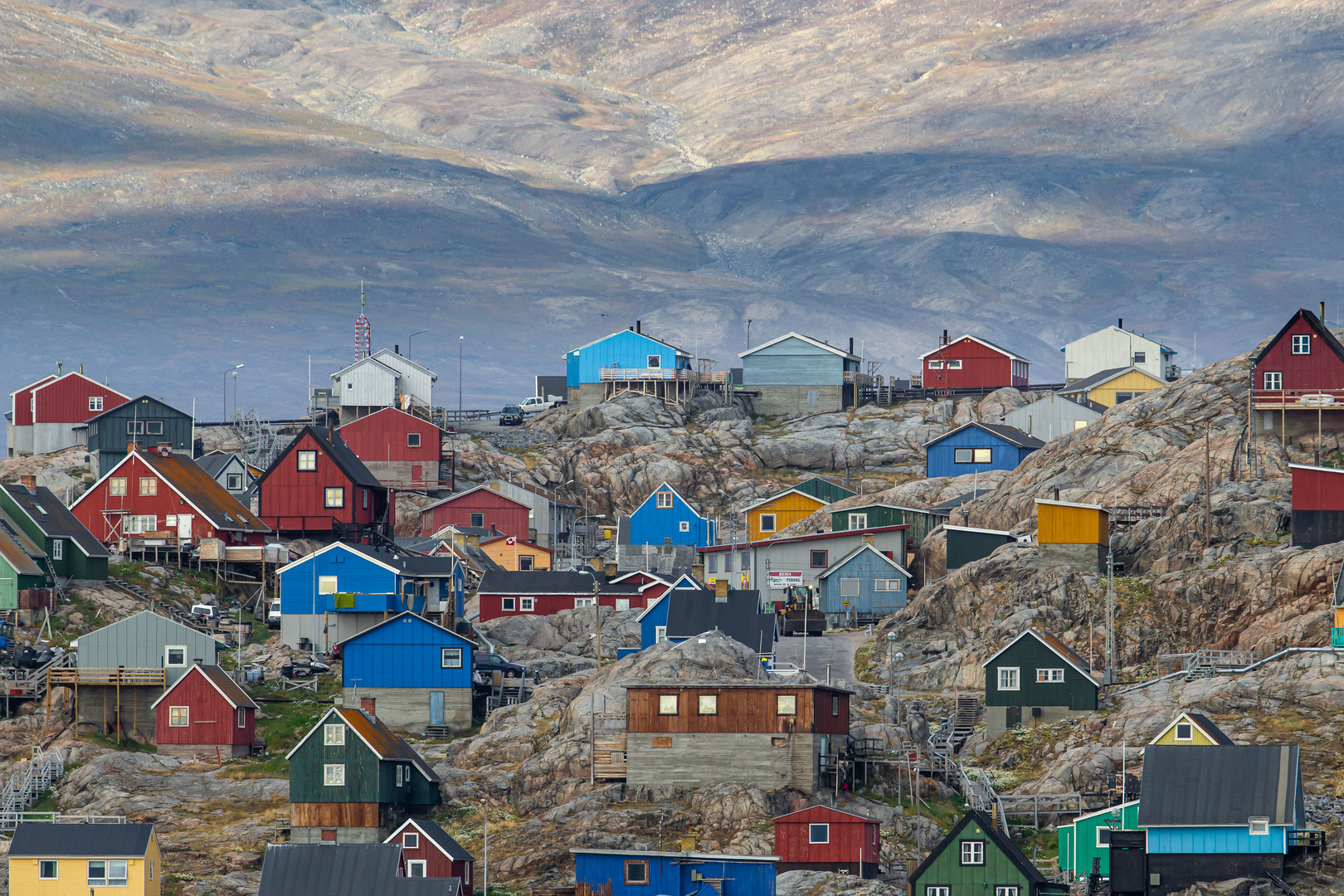 Die bunten Häuser von Uummannaq - 2