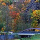 Die bunten Herbstfarben im Müglitztal und die Felsen wollte ich festhalten...