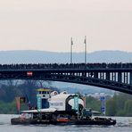 Die Buran 002 - in Mainz, auf dem Weg nach Speyer