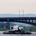 Die Buran 002 - in Mainz, auf dem Weg nach Speyer