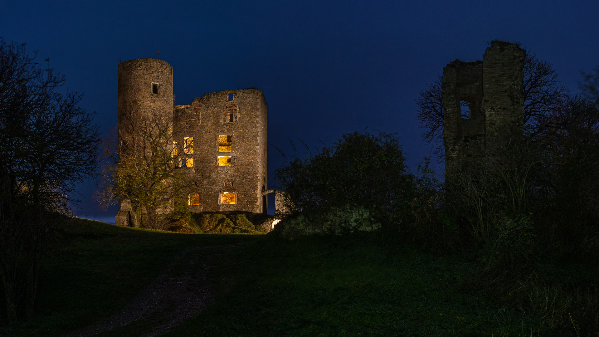 Die Burg Arnstein (1)