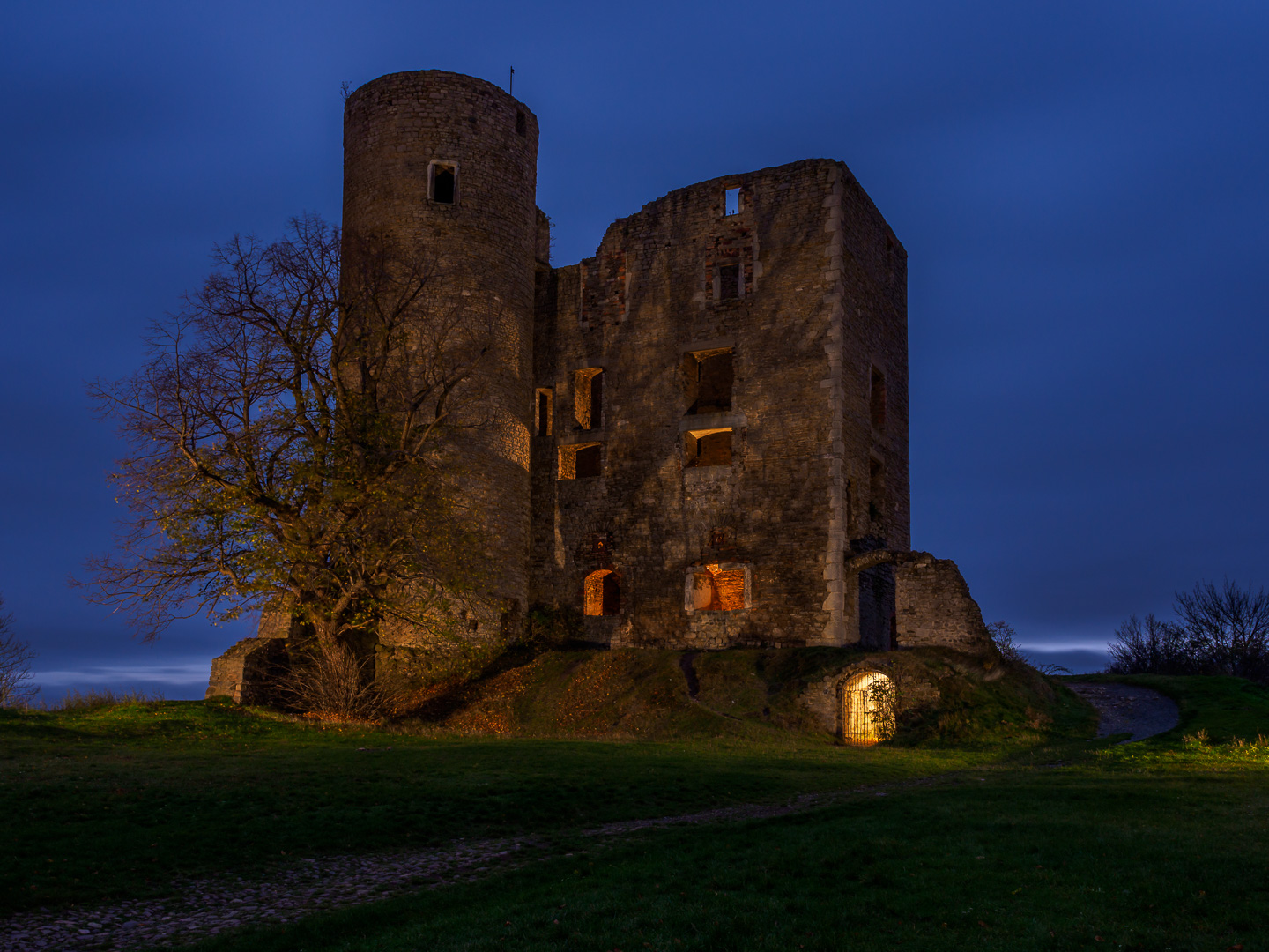 Die Burg Arnstein (2)