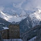 die Burg Bernegg....