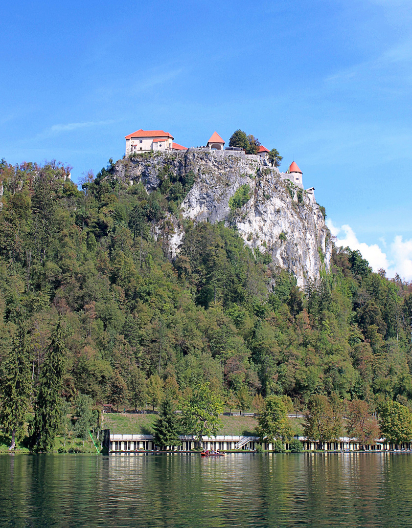 Die Burg Bled ...