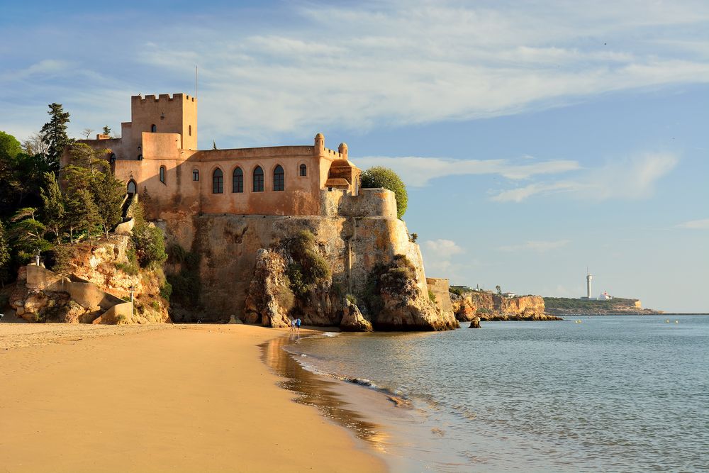 Die Burg Castelo de São João do Arade bei Ferragudo