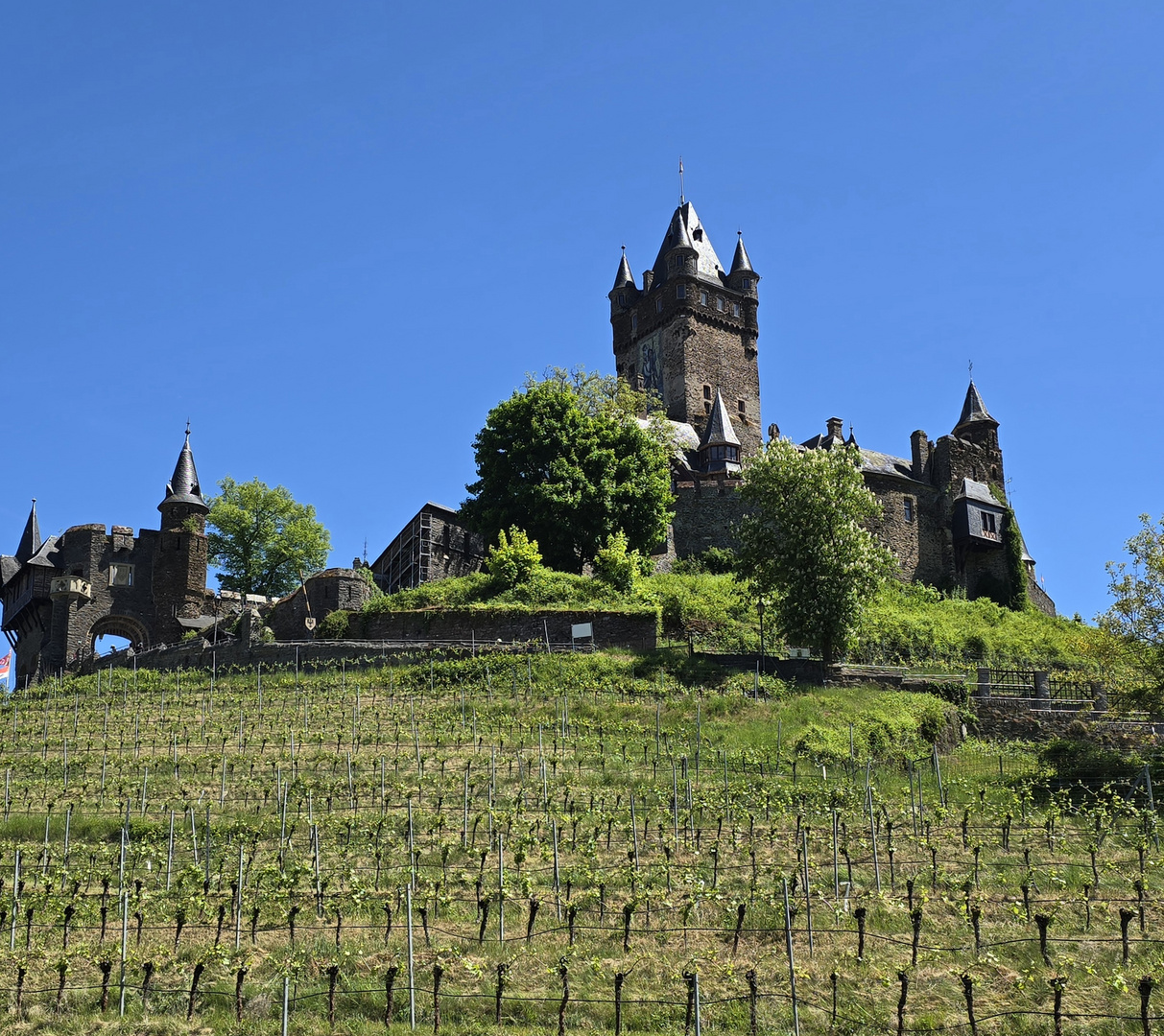 Die Burg Cochem...