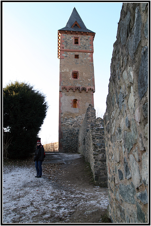 Die Burg Frankenstein....