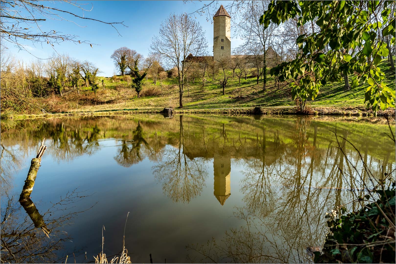 Die Burg Freckleben (1)