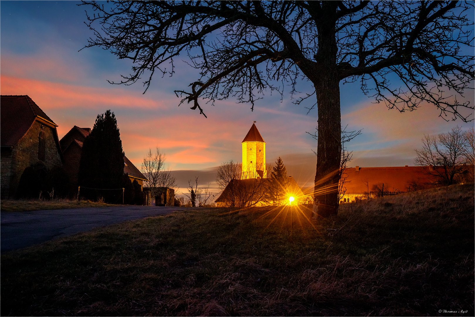 Die Burg Freckleben...