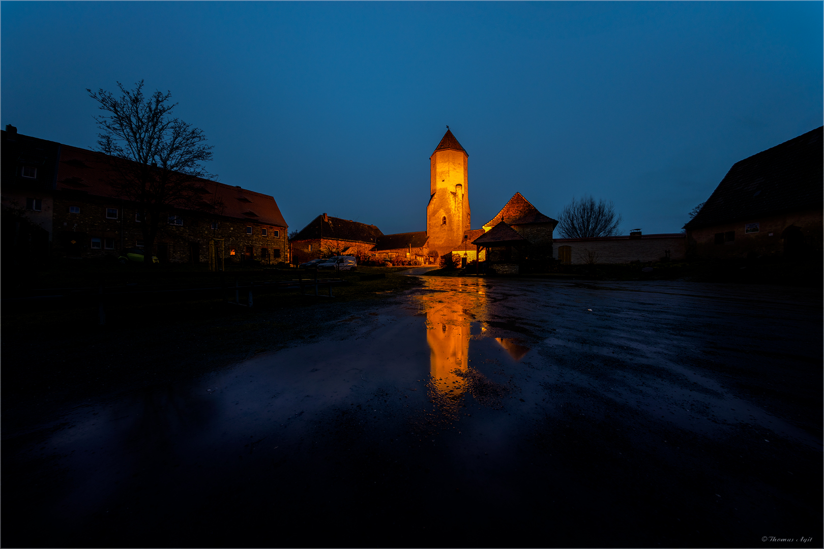 Die Burg Freckleben...