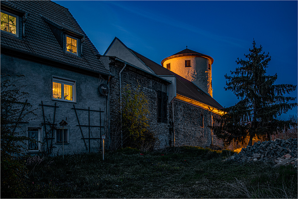 Die Burg Freckleben