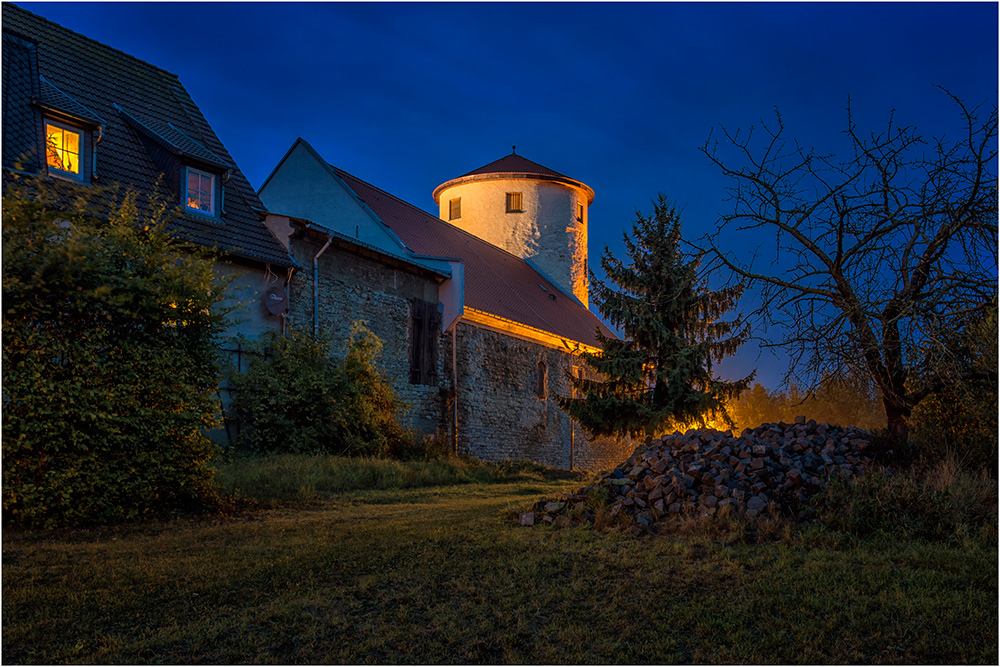 Die Burg Freckleben