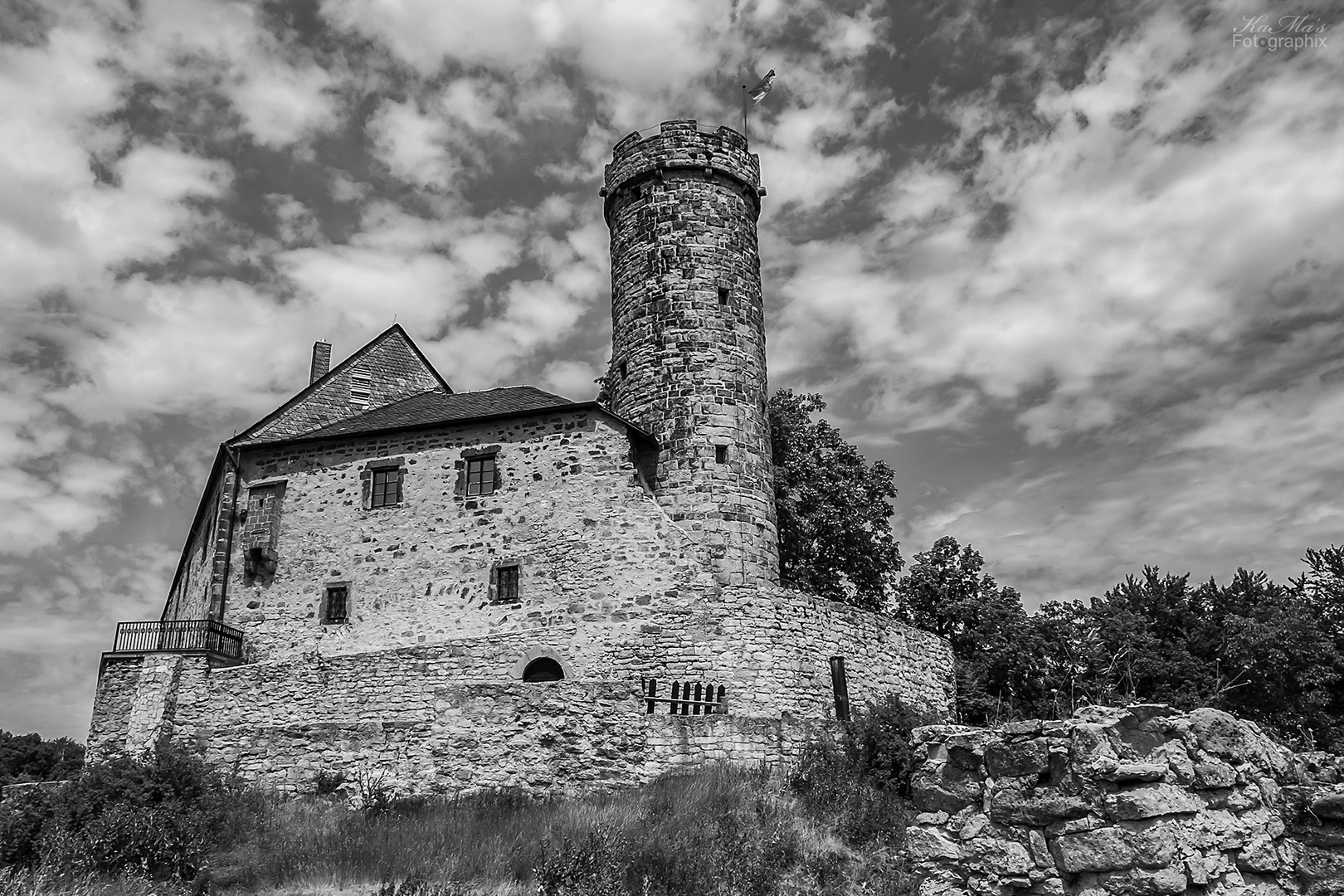 Die Burg Greifenstein...