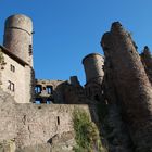 Die Burg Hanstein bei Bornhagen im thüringischen Landkreis Eichsfeld