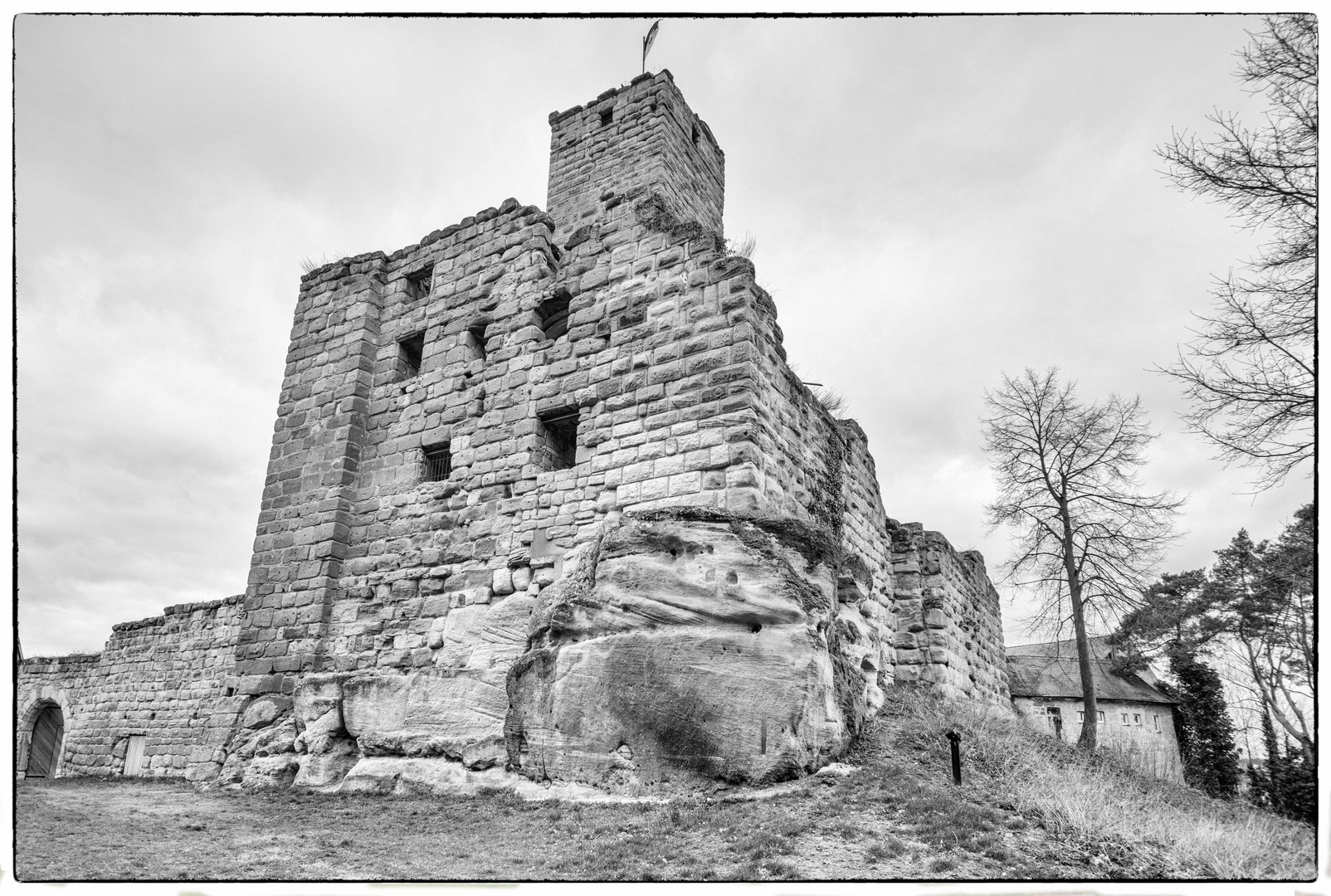 Die Burg Hipoltstein