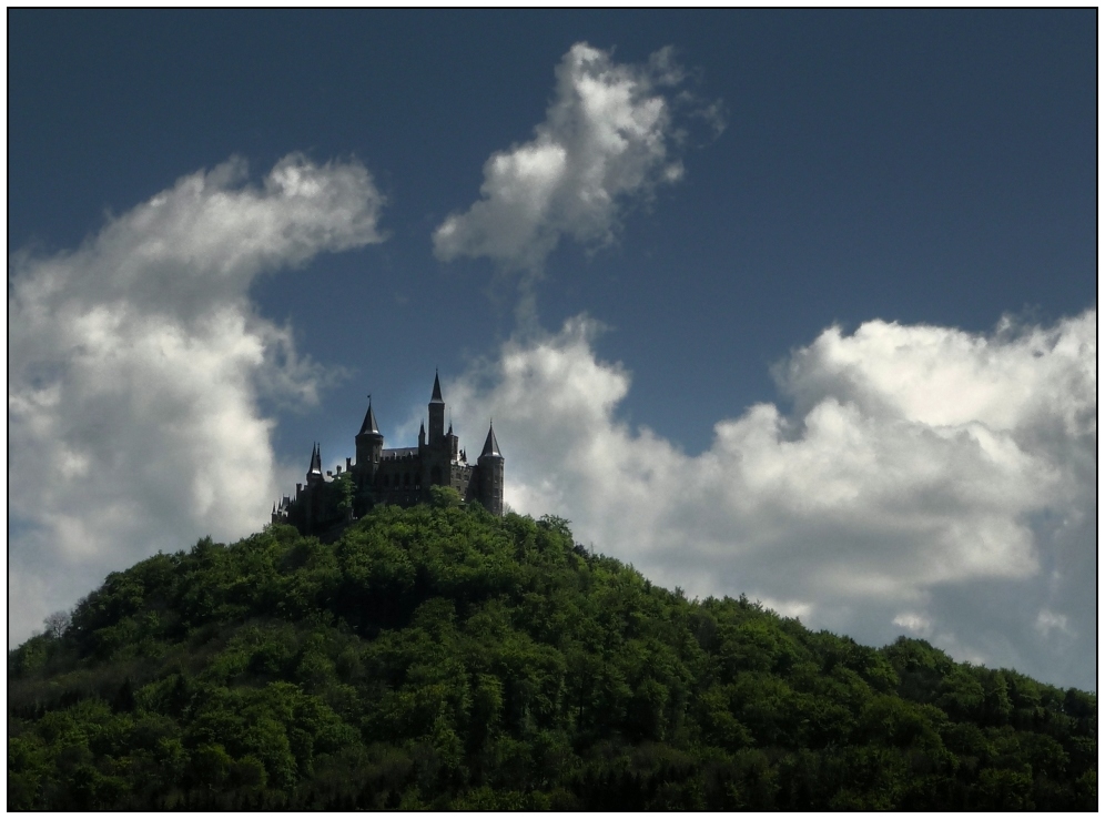 Die Burg Hohenzollern...