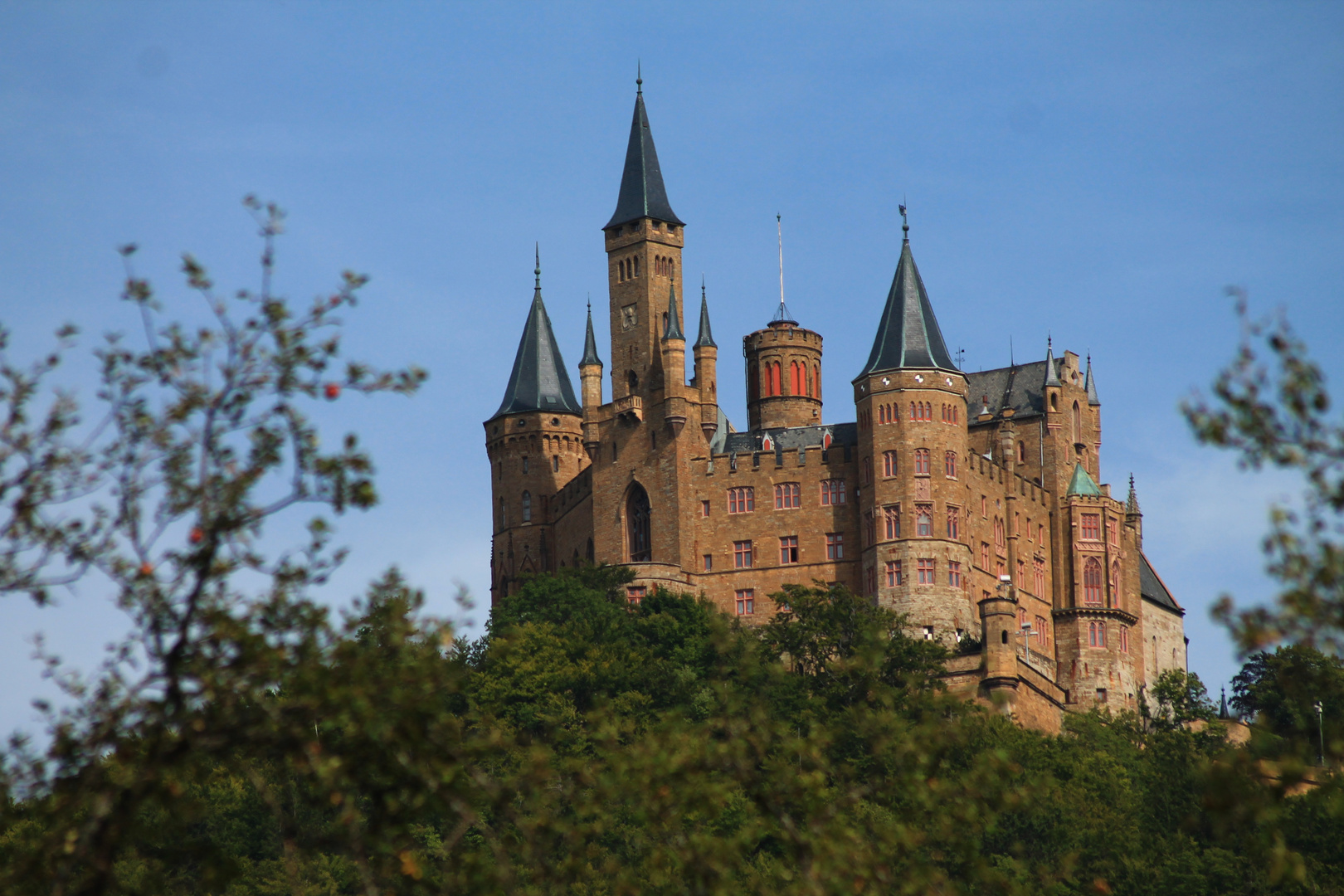 Die Burg Hohenzollern