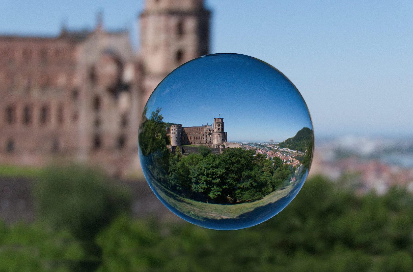 Die Burg im Glas