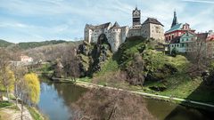 Die Burg in Loket (Ellenbogen)