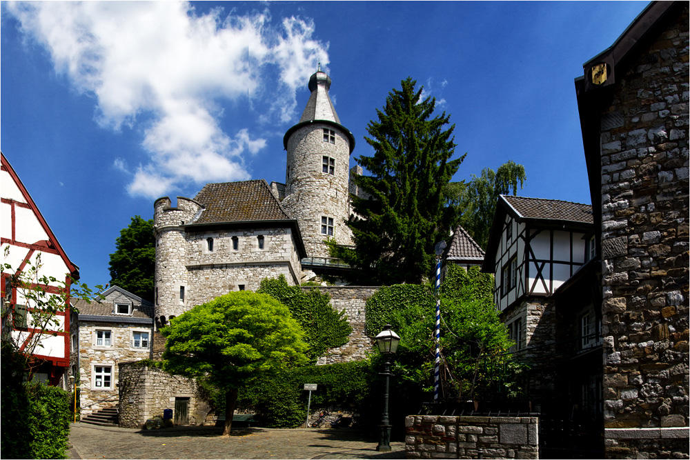 Die Burg in Stolberg/Rheinland