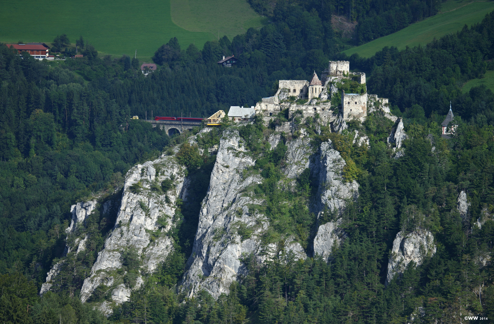 'Die Burg Klamm...'