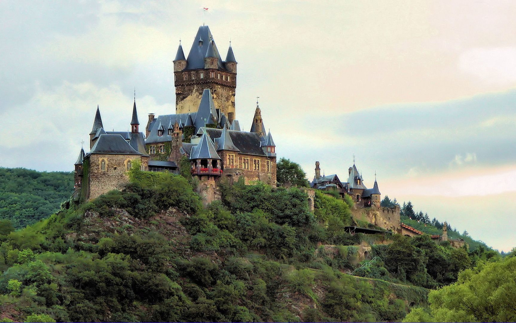 Die Burg Kochem Foto & Bild architektur, motive Bilder auf