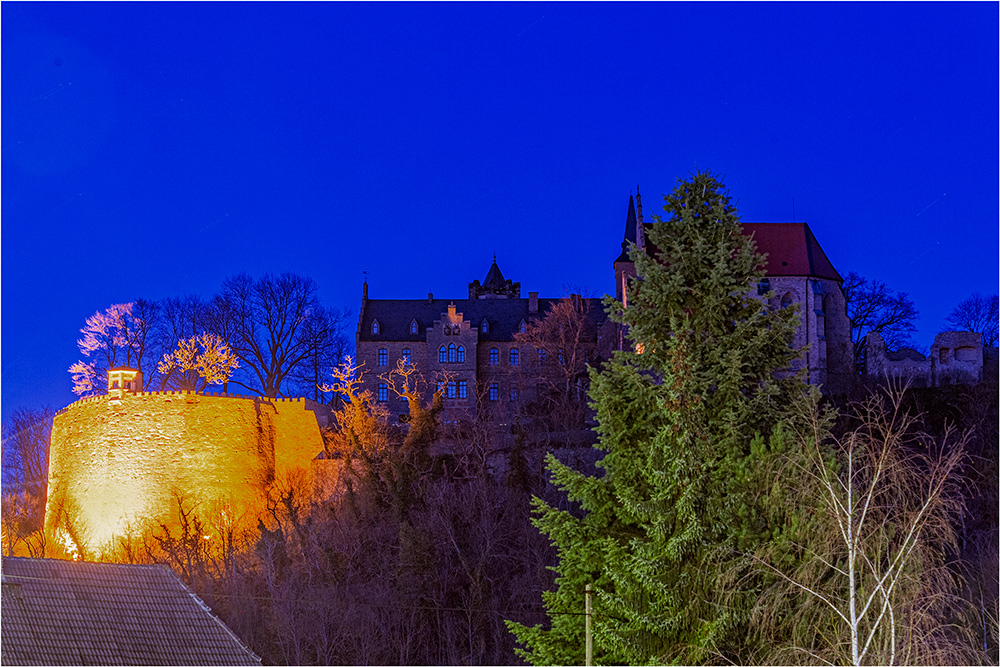 Die Burg Mansfeld in Mansfeld