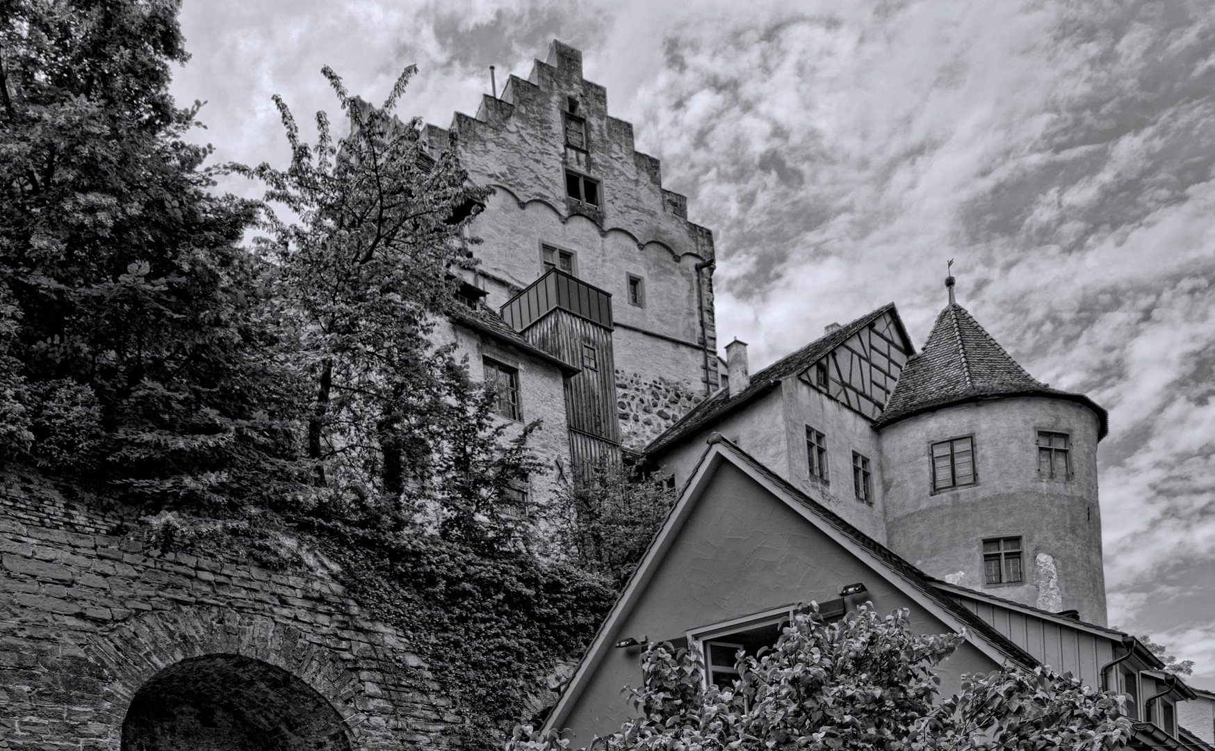 Die Burg Meersburg