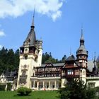 Die Burg "Peles" in Sinaia - Rumaenien