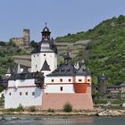 Die Burg Pfalzgrafenstein im Rhein bei Kaub