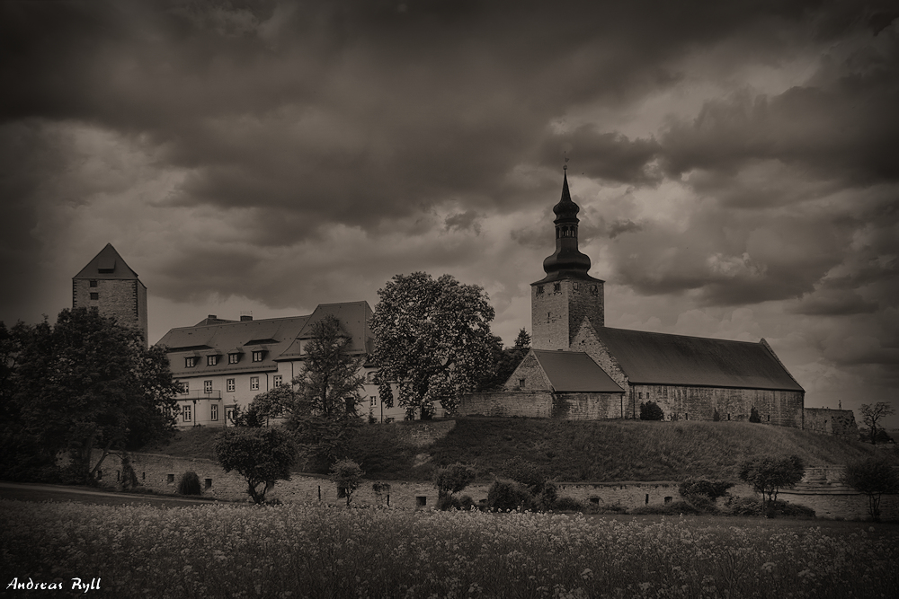 Die Burg Querfurt (Digital - Daguerreotype Remix)