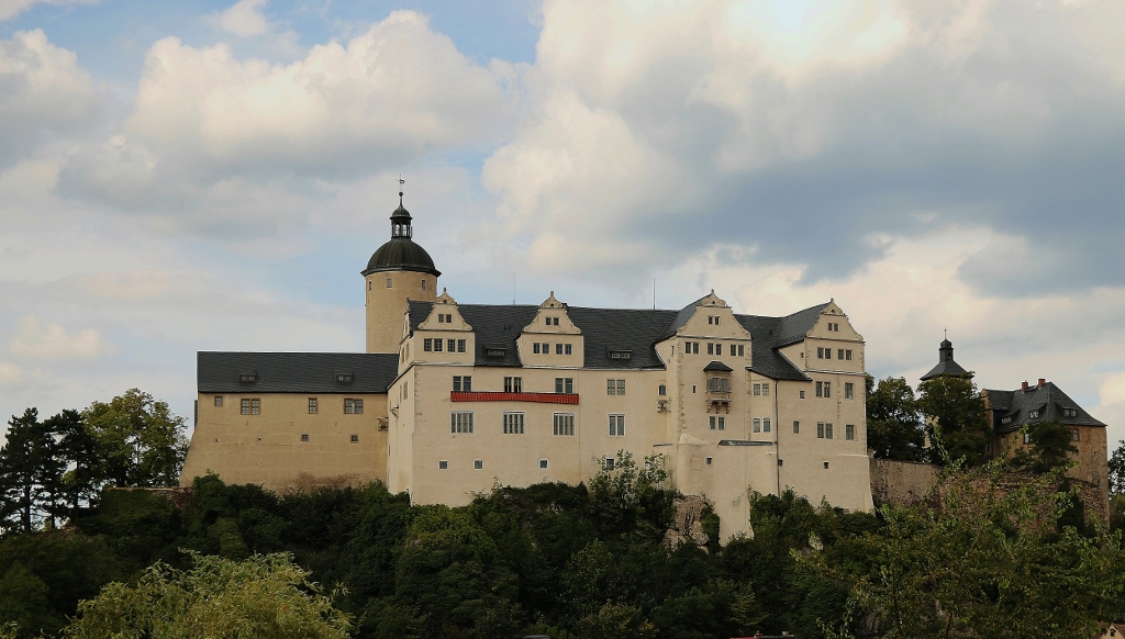 Die Burg Ranis in Thüringen