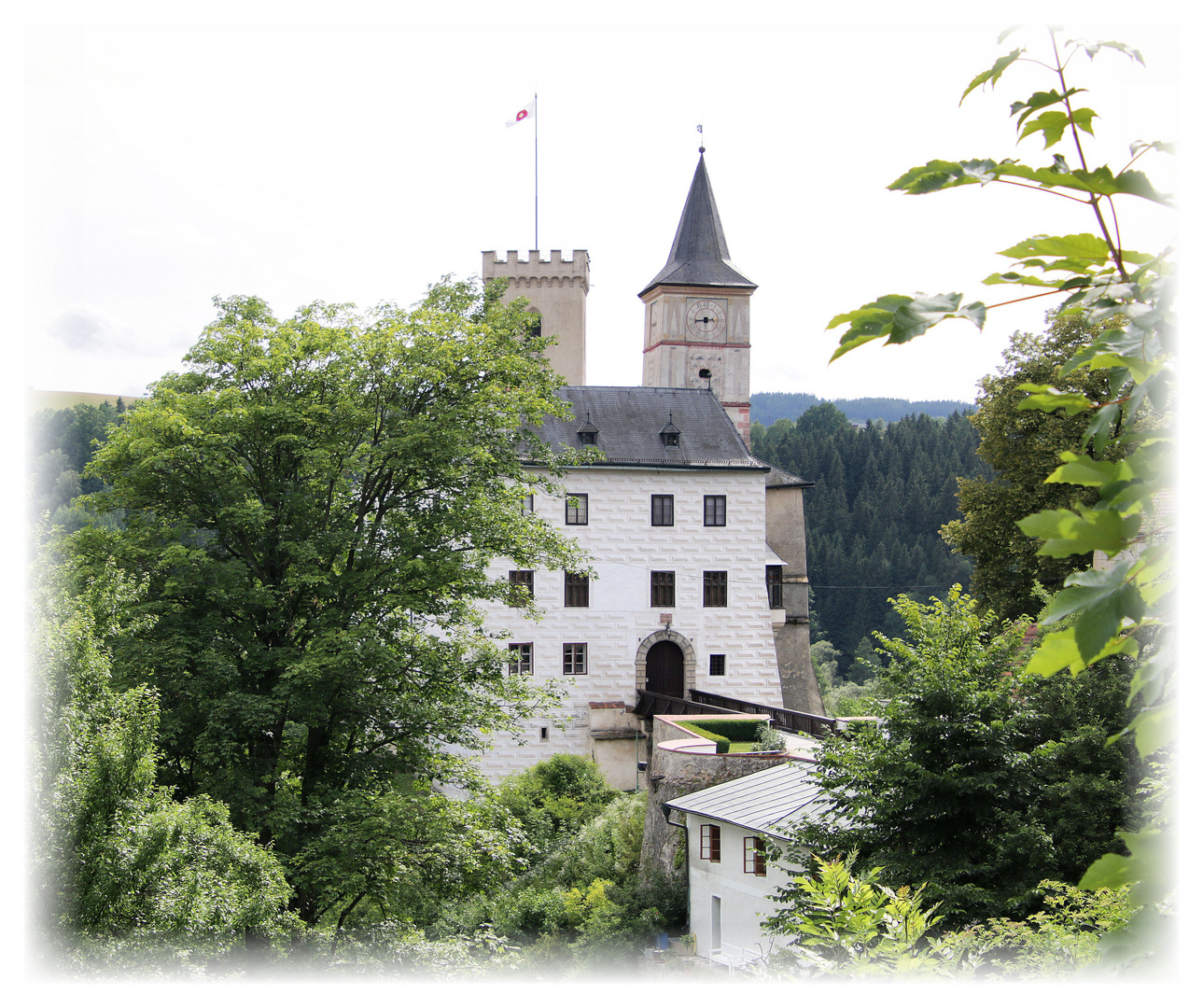 Die Burg Rosenberk...