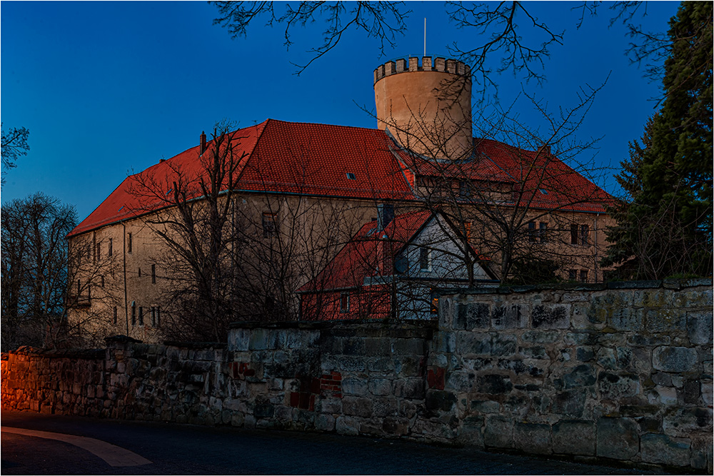 Die Burg Schlanstedt im Dornröschenschlaf